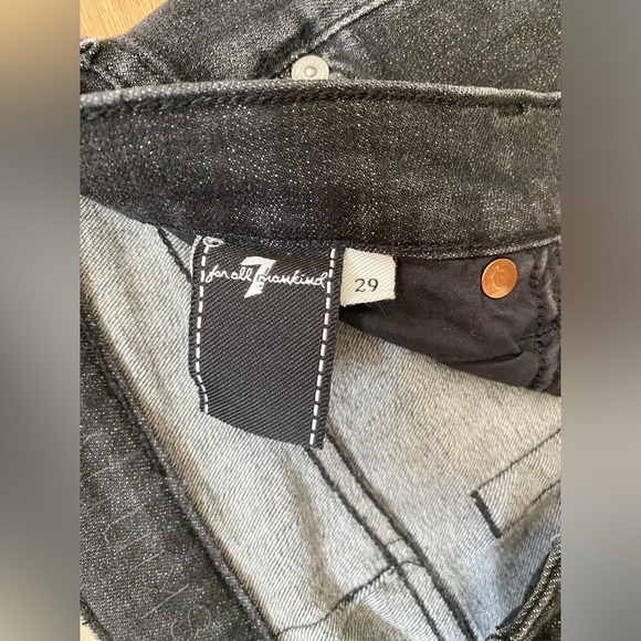 7for all mankind jeans size 29 the skinny - Picture 3 of 12